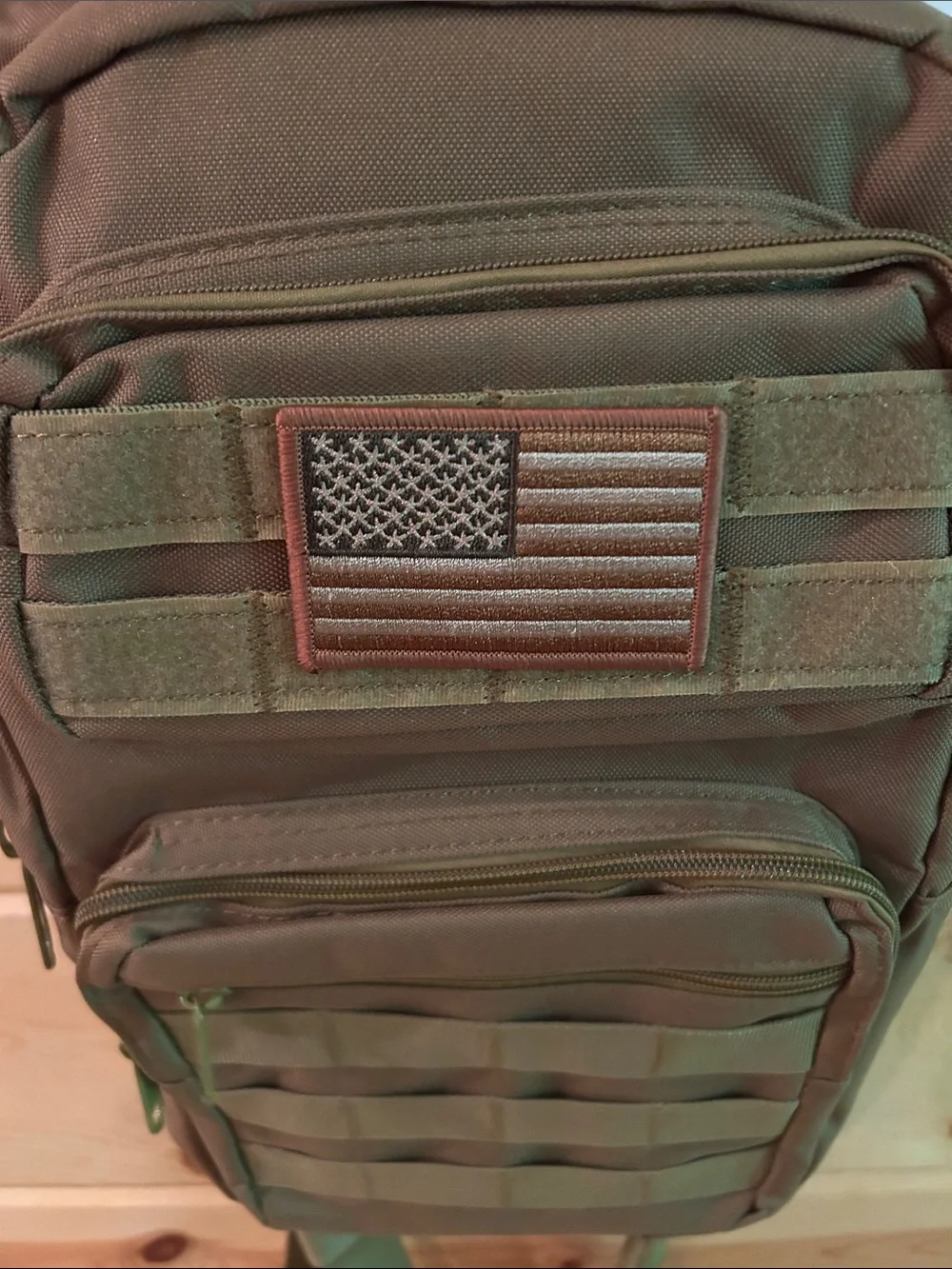 NWT Olive Tactical Sling Backpack with MOLLE